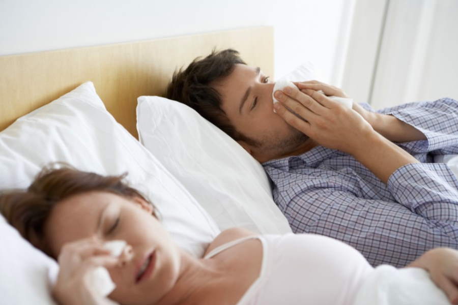 what happens when you have sleep apnea allergies
